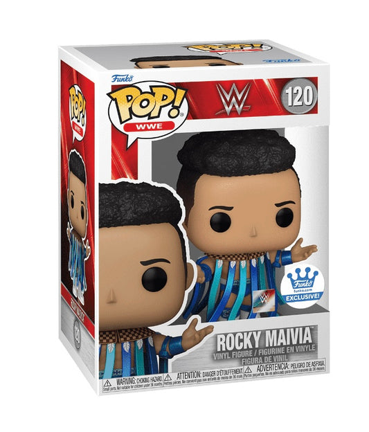 Funko Pop # 120 - Rocky Maivia - WWE - Sports.