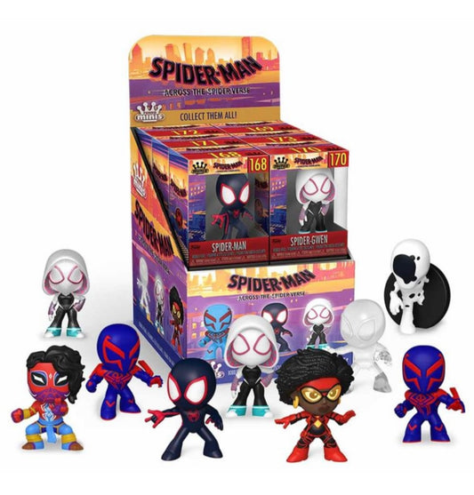 Funko Minis - Across the Spider-verse - 3" Scale Mini Vinyl Figure (Mystery Single Unit).