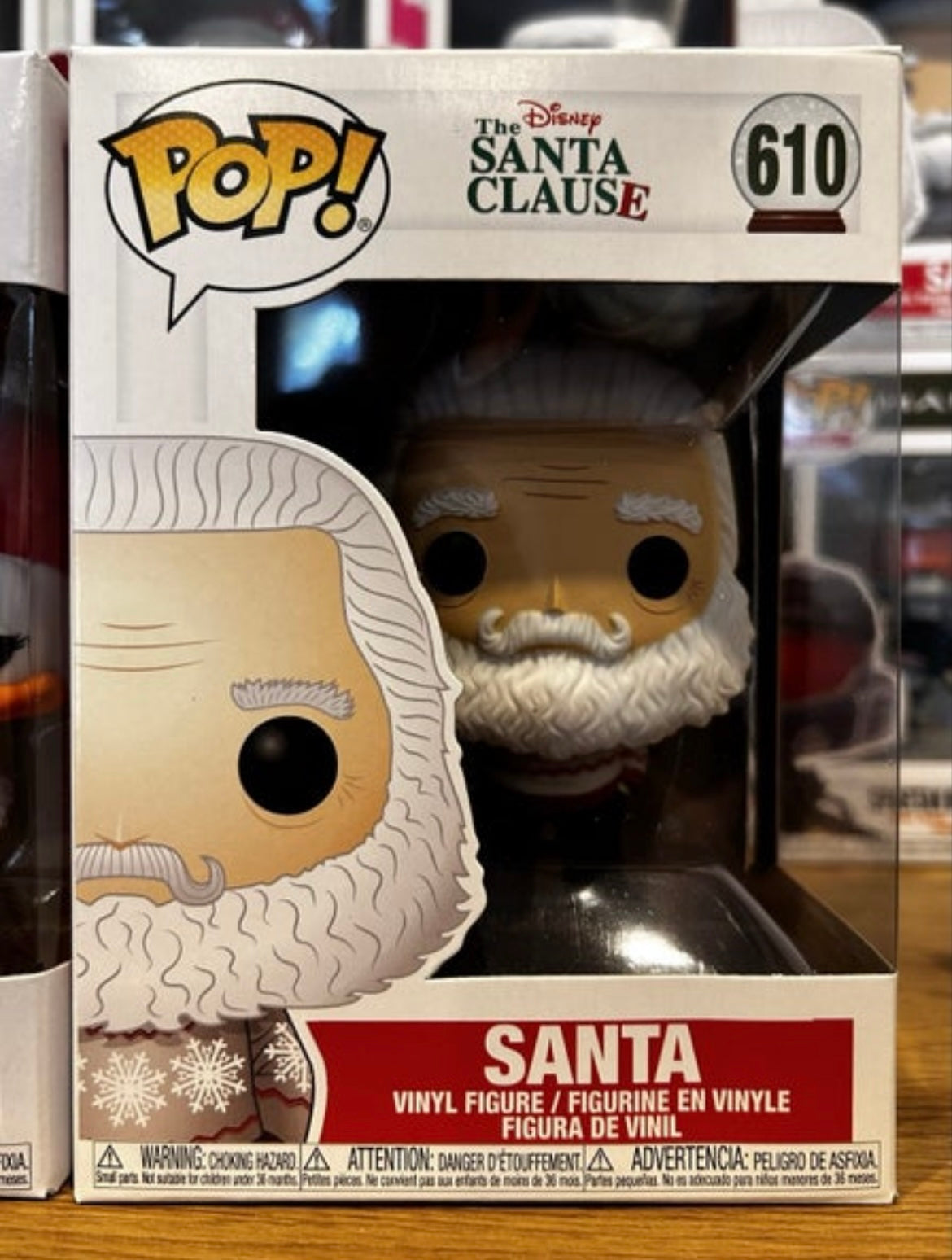 Funko Pop # 610 - Santa - The Santa Clause - Disney.