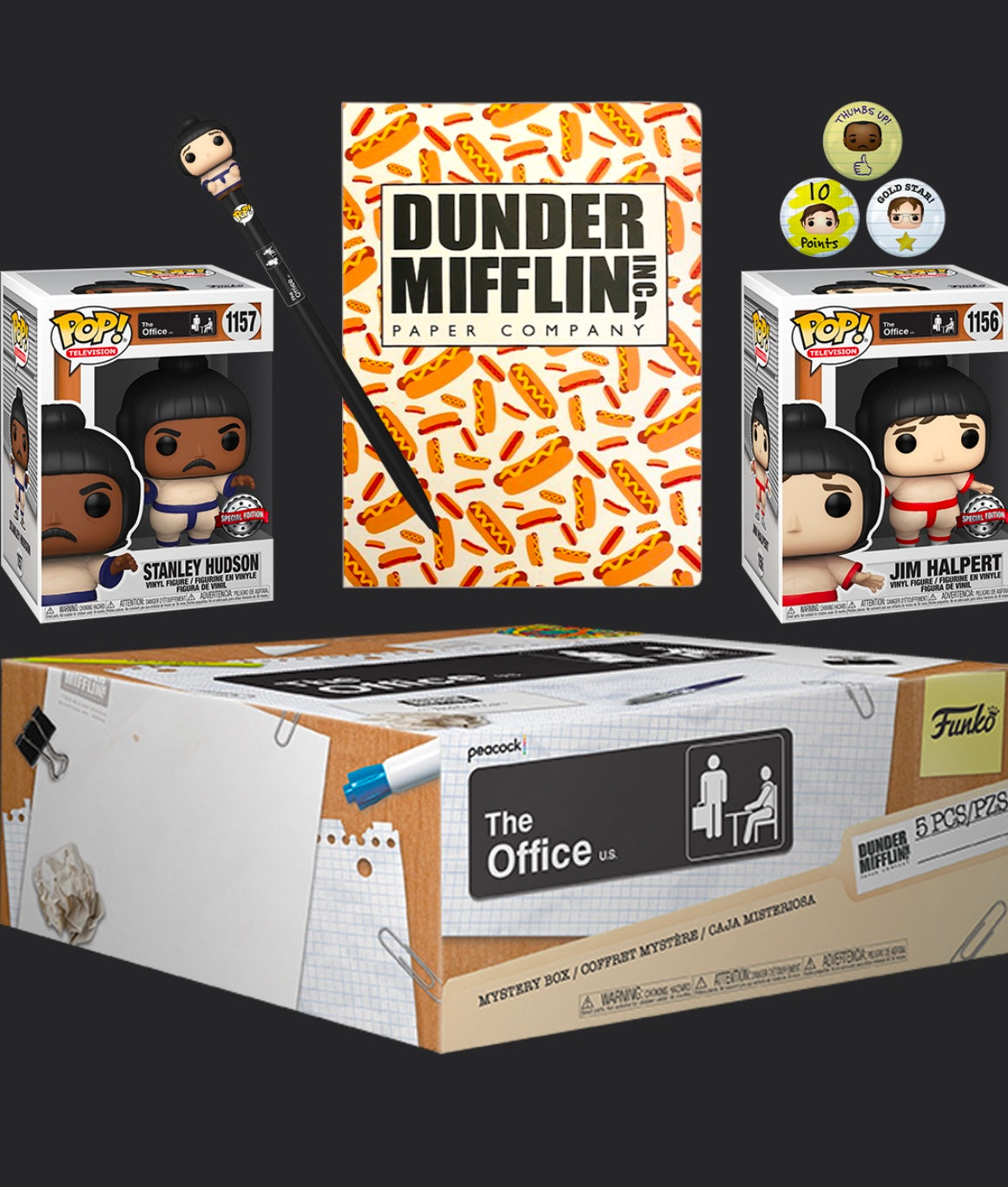 Funko Collector Box - The Office - Beach Games.