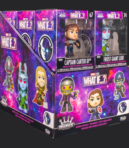 Funko Minis - What If (Marvel) - 3" Scale Mini Vinyl Figure (Mystery Single Unit).