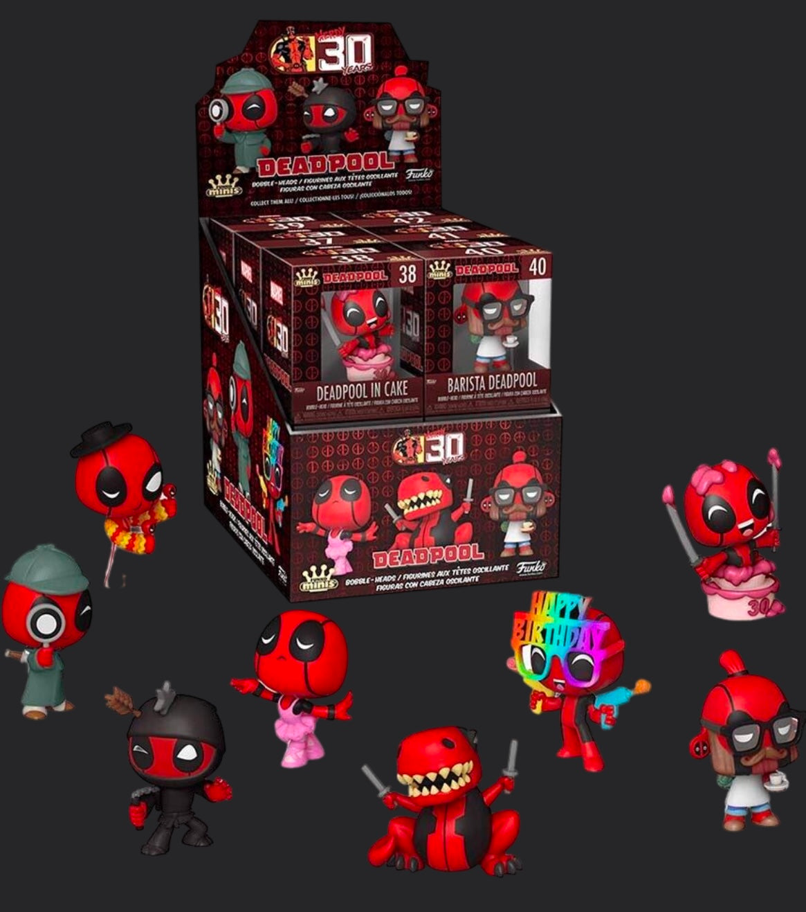 Funko Minis - Deadpool - 3" Scale Mini Vinyl Figure (Mystery Single Unit).