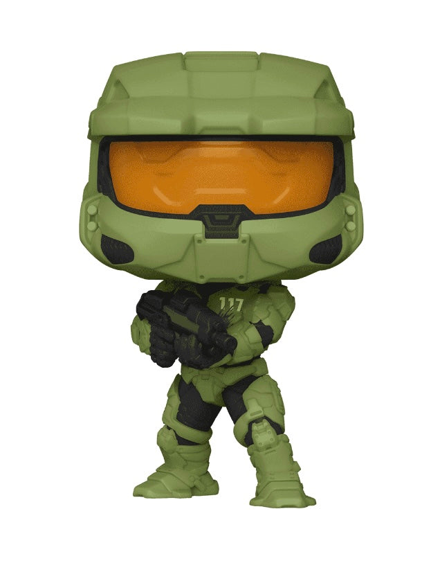 Funko Pop # 13 - Master Chief with Assault Rifle - Halo - Games.