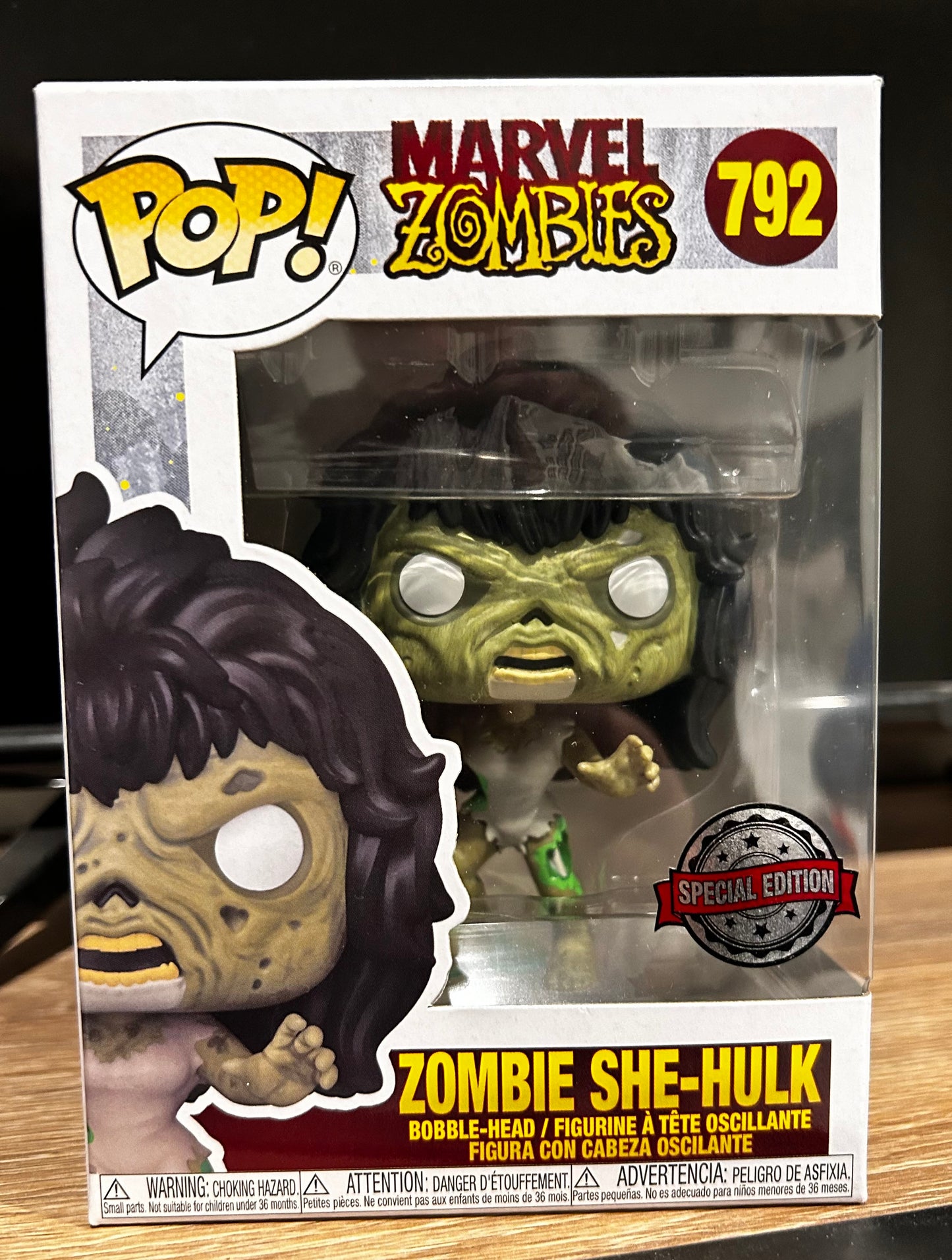 Funko Pop # 792 - Zombie She-Hulk - Marvel.