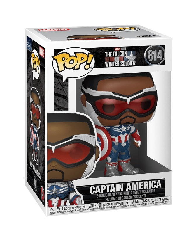 Funko Pop # 814 - Captain American - Falcon & Winter Soldier - Marvel.