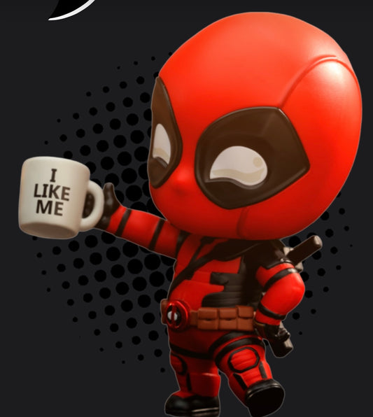 Deadpool with Mug - Deadpool & Wolverine - Cosbaby.