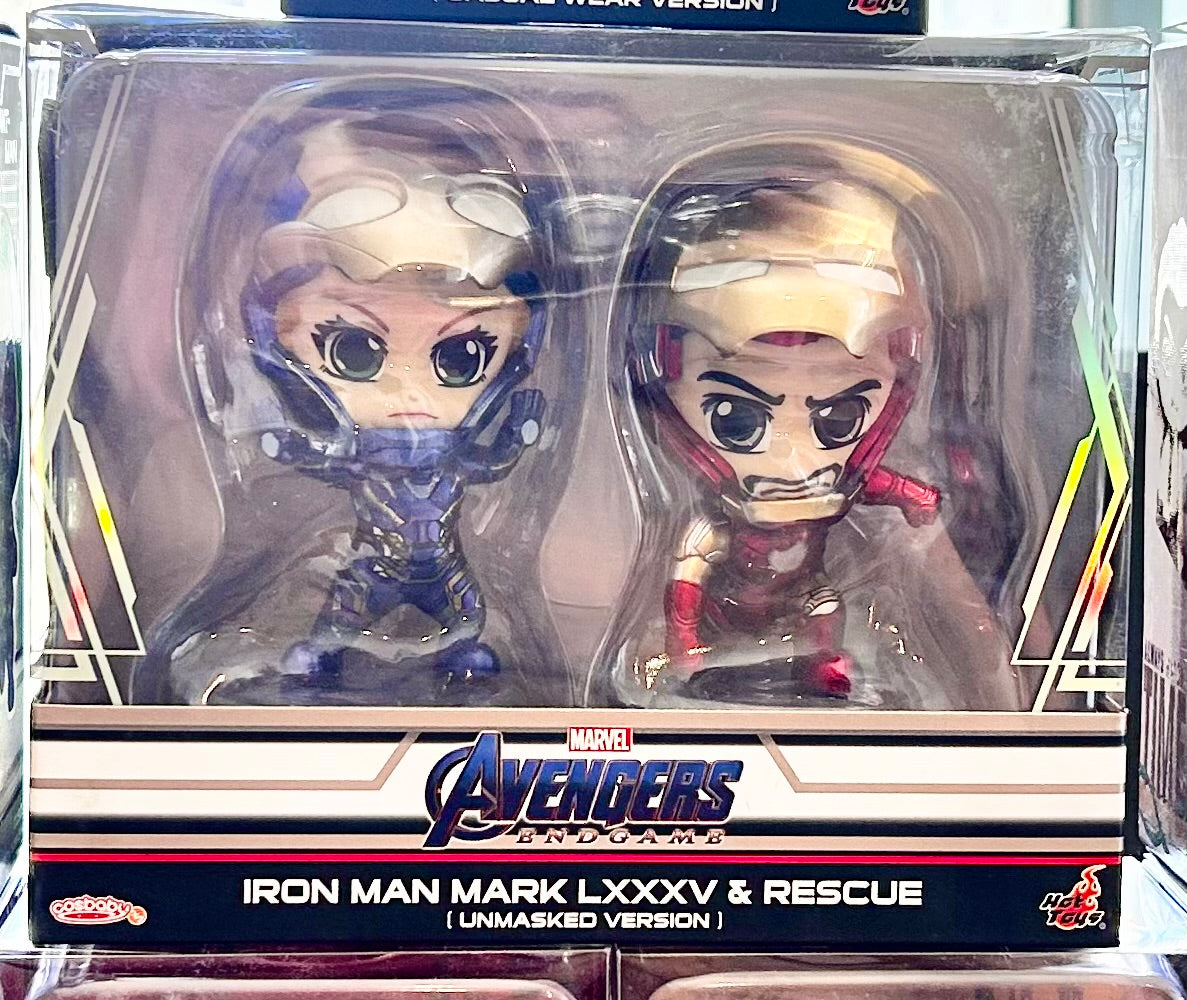 Iron Man Mark LXXXV & Rescue Unmasked - Avengers 4 - End Game - Cosbaby.