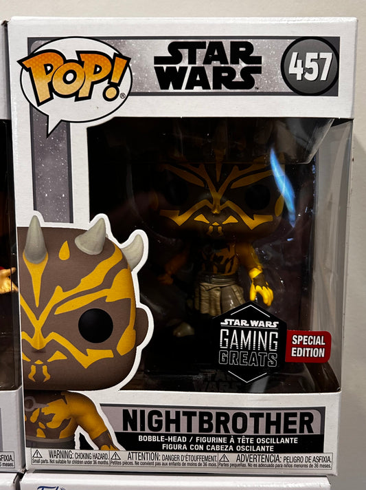 Funko Pop # 457 - Nightbrother - Star Wars - Games