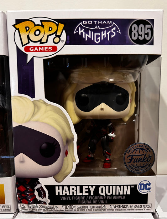 Funko Pop # 895 - Harley Quinn - Gotham Knights - DC - Games