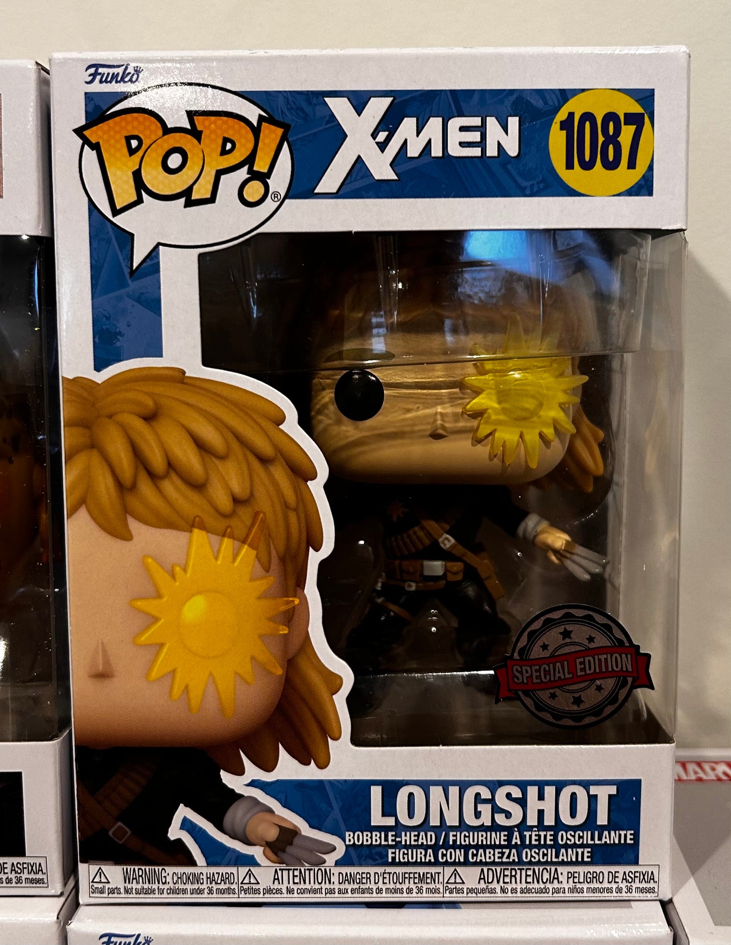 Funko Pop # 1087 - Longshot - X-men - Marvel.