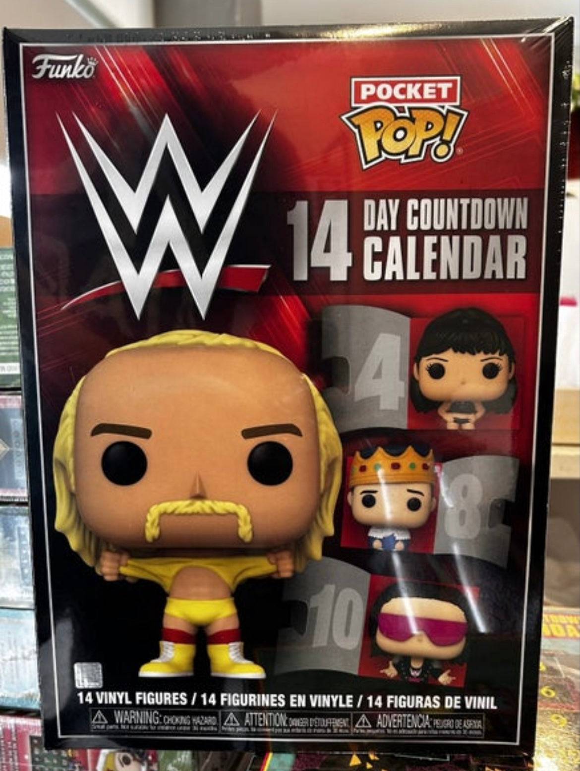 Funko Pocket Pop - WWE 14 Day Countdown Calendar.