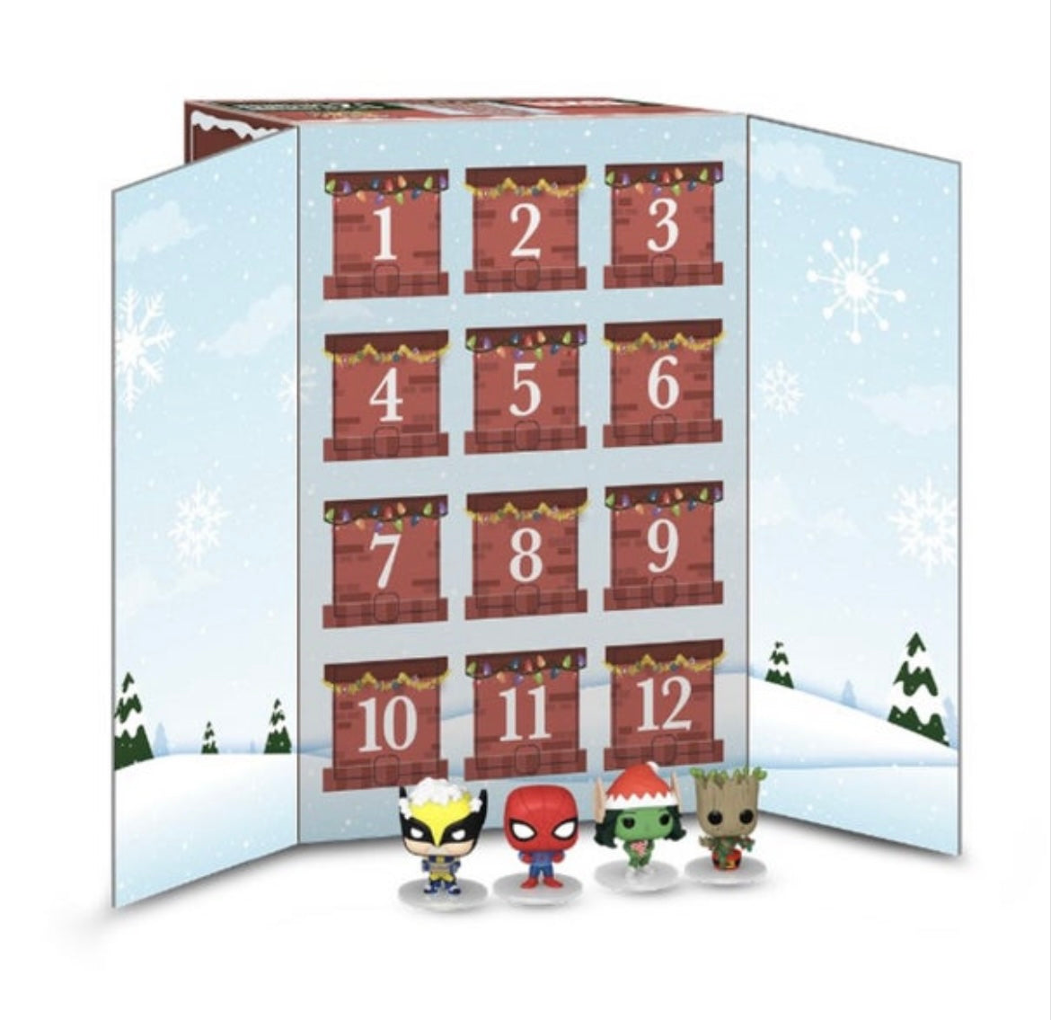 Funko Pocket Pop - Marvel 12 Day Countdown Calendar.