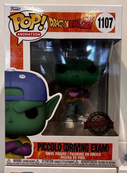 Funko Pop # 1107 - Piccolo (Driving Exam) - Dragonball Z - Animation.