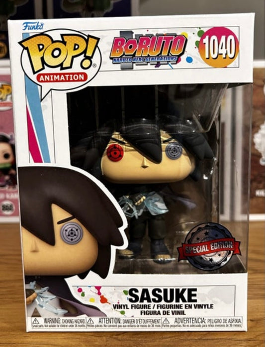 Funko Pop # 1040 - Sasuke - Boruto - Animation.