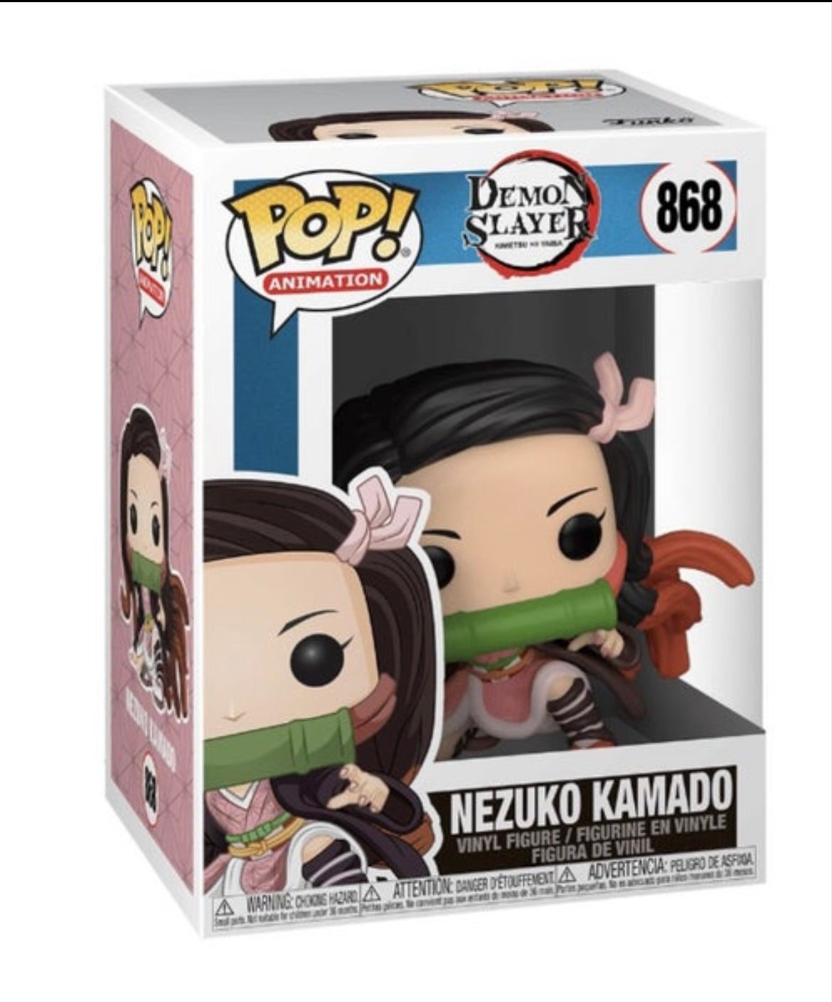 Funko Pop # 868 - Nezuko Kamado - Demon Slayer - Animation.