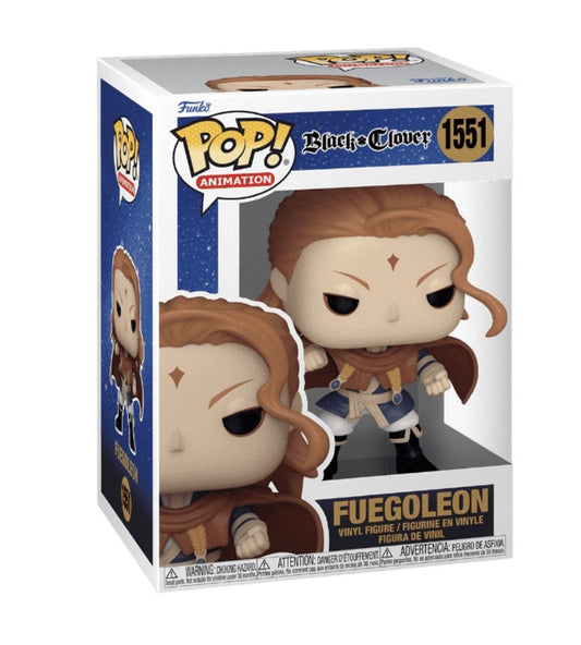 Funko Pop # 1551 - Fuegoleon - Black Clover - Animation.