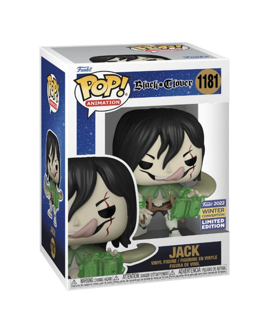 Funko Pop # 1181 - Jack - Black Clover - Animation.