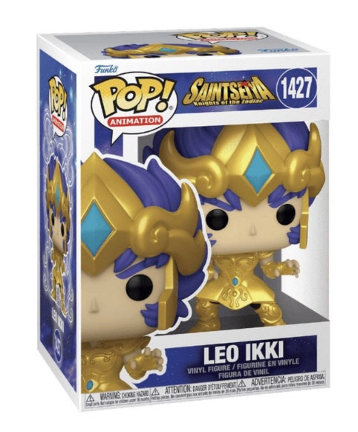 Funko Pop # 1427 - Leo Ikki - Saintseiya - Animation.