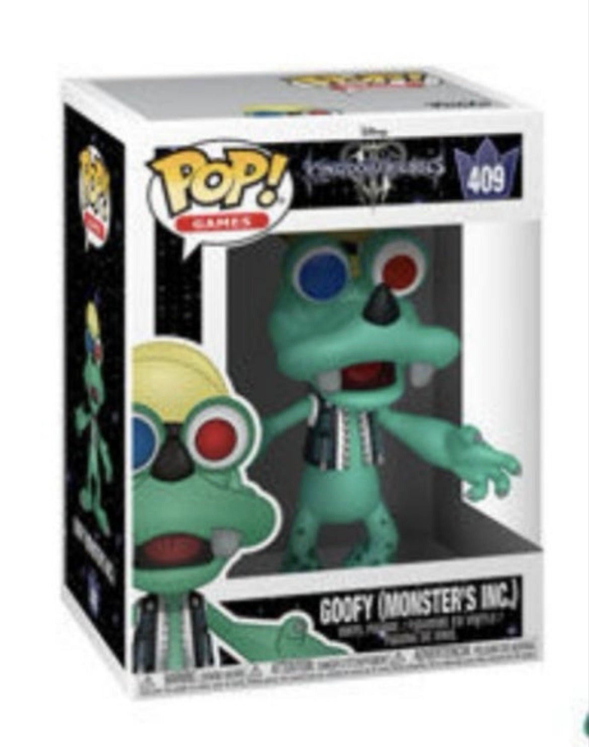 Funko Pop # 409 - Goofy (Monsters Inc) - Kingdom Hearts - Games.