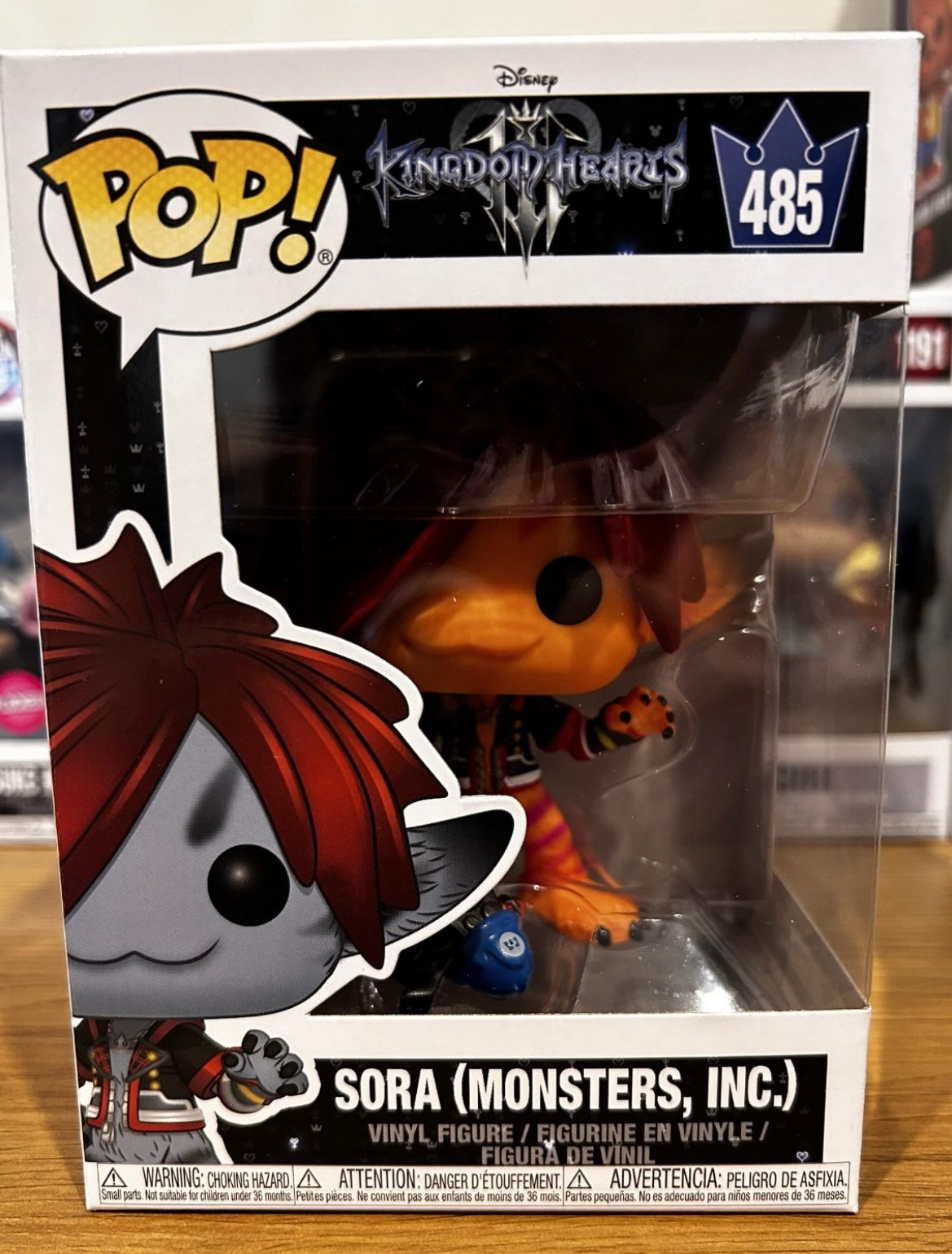 Funko Pop # 485 - Sora (Monsters Inc) - Kingdom Hearts - Games.