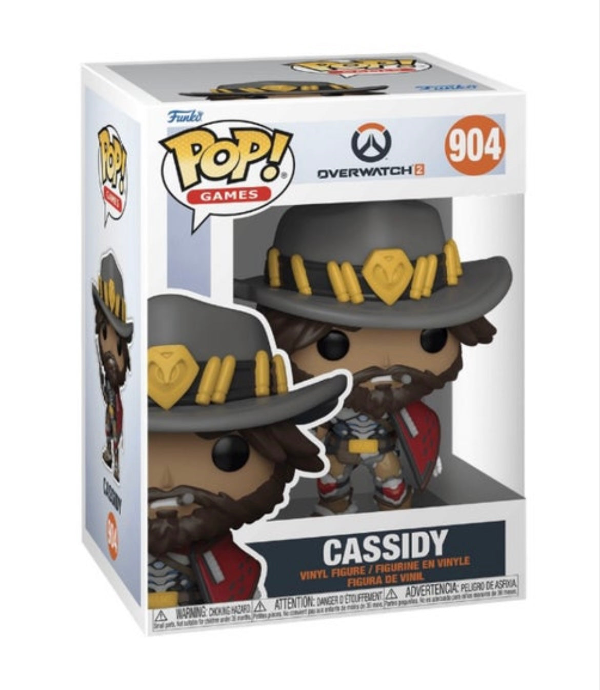 Funko Pop # 904 - Cassidy - Overwatch 2 - Games