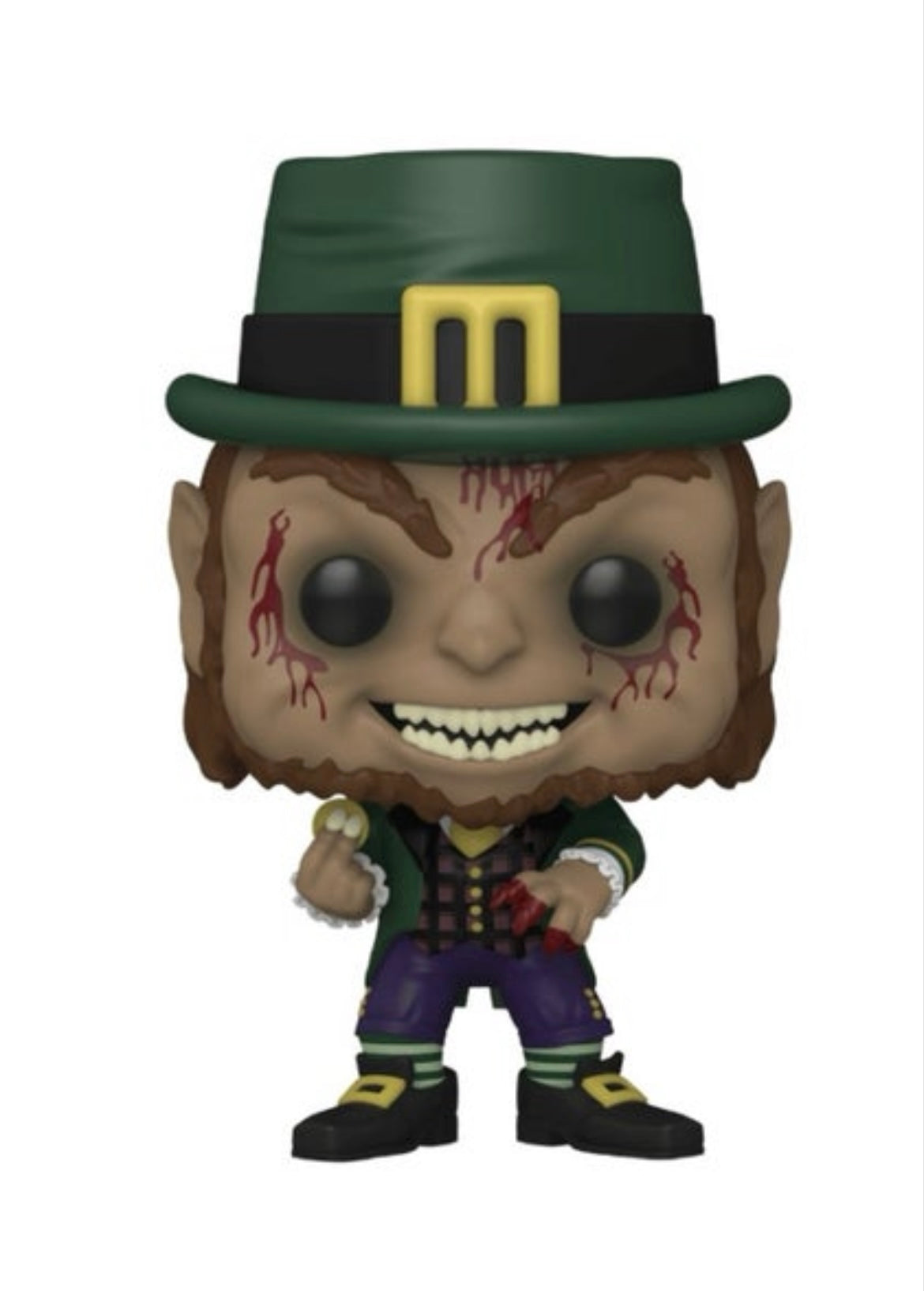 Funko Pop # 1245 - Leprechaun (Bloody) - Movies.