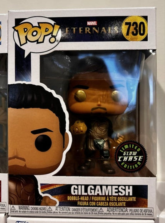 Funko Pop # 730 - Gilgamesh (Glow) - Chase - Marvel.