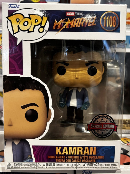 Funko Pop # 1108 - Kamran - Ms Marvel - Marvel.