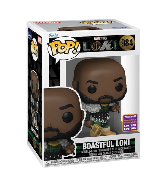 Funko Pop # 984 - Boastful Loki - Loki - Marvel.