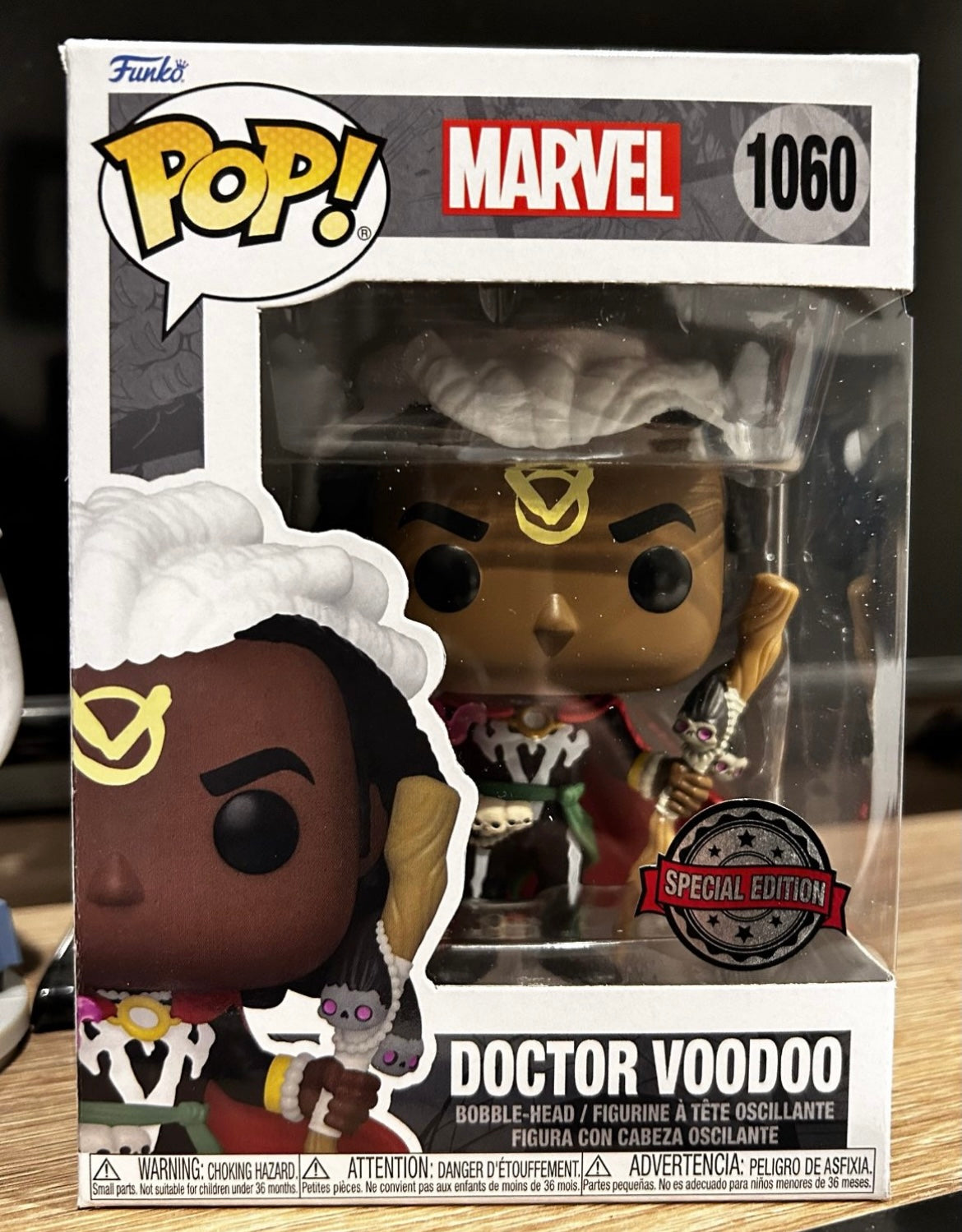 Funko Pop # 1060 - Doctor Voodoo - Marvel.