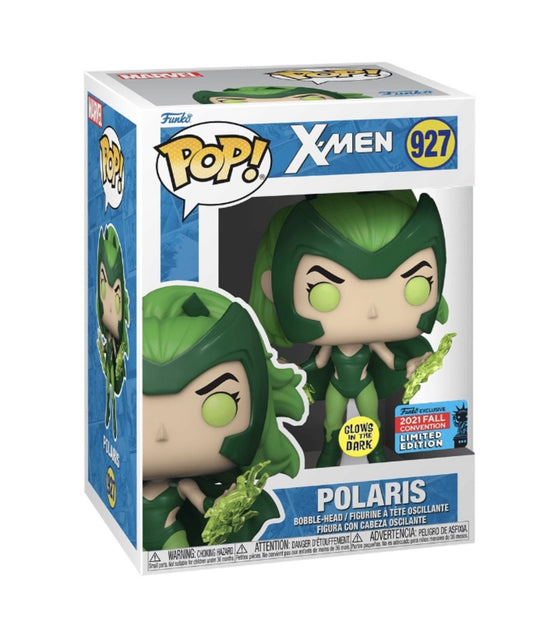 Funko Pop # 927 - Polaris (Glow) - X-Men - Marvel.