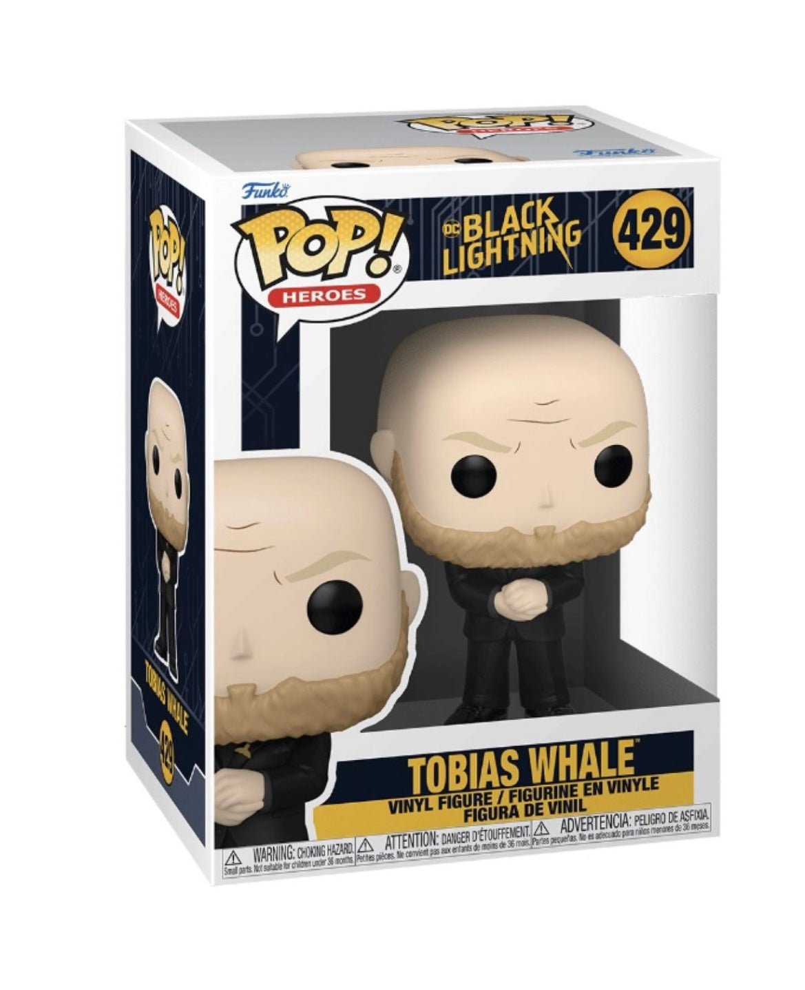 Funko Pop # 429 - Tobias Whale - Black Lightning - DC.