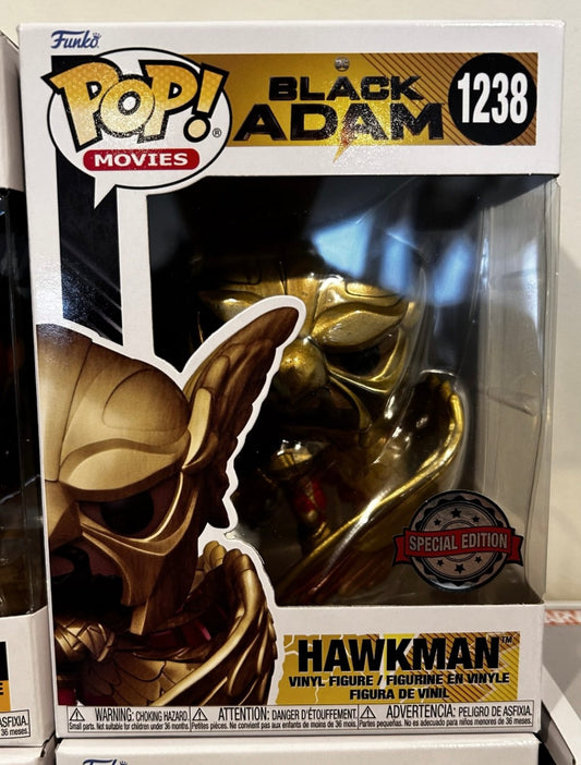 Funko Pop # 1238 - Hawkman - Black Adam - DC.