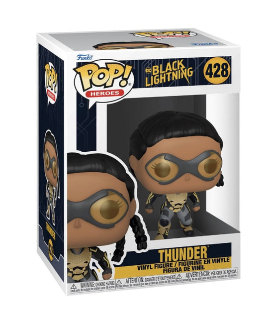 Funko Pop # 428 - Thunder - Black Lightning - DC.