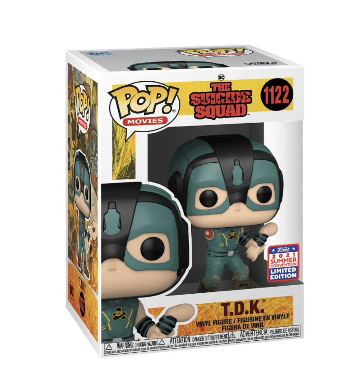 Funko Pop # 1122 - T.D.K. - Suicide Squad - DC.