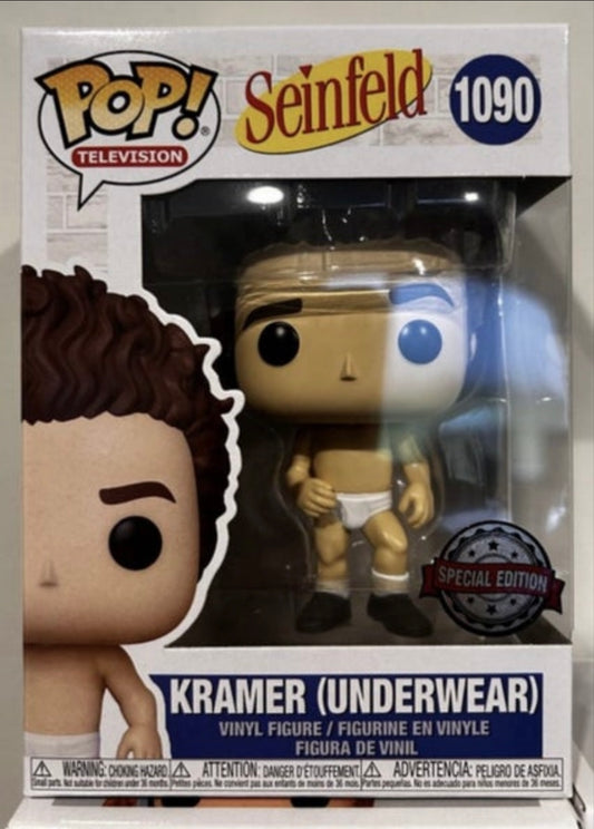 Funko Pop # 1090 - Kramer (Underwear) - Seinfeld - TV.