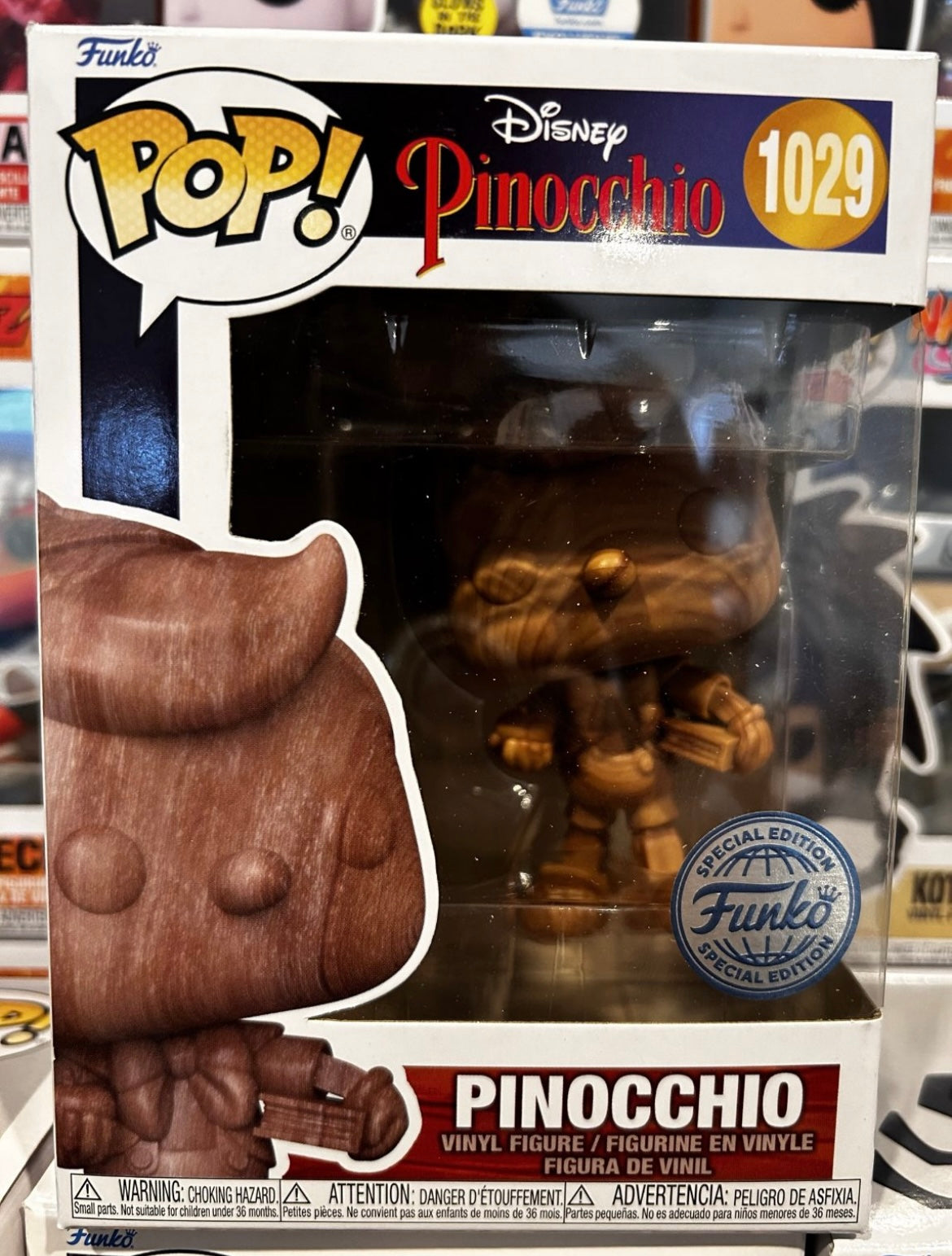 Funko Pop # 1029 - Pinocchio - Disney.