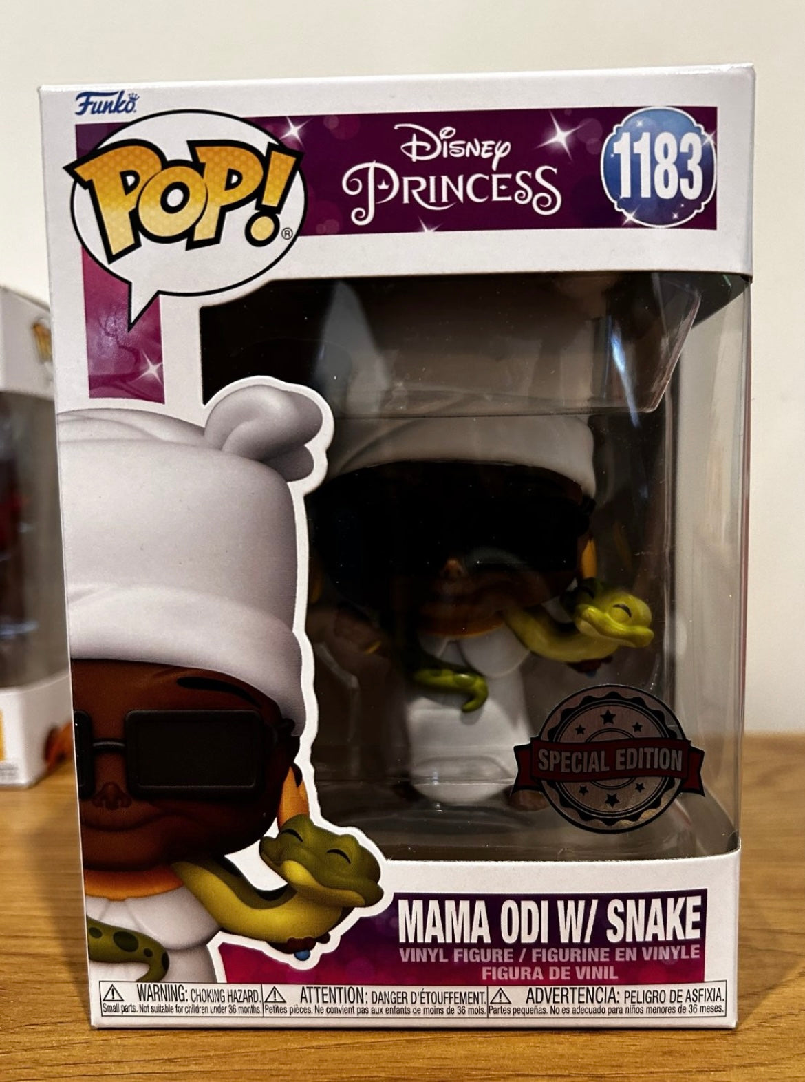 Funko Pop # 1183 - Mama Odi with Snake - Disney.