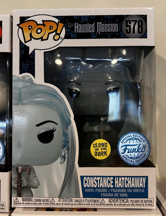 Funko Pop # 578 - Constance Hatchaway Glow - Haunted Mansion - Disney.