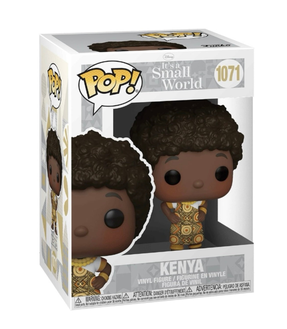 Funko Pop # 1071 - Kenya - It's a Small World.