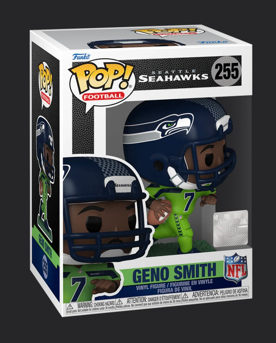 Funko Pop # 255 - Geno Smith - Seahawks - NFL - Sports.