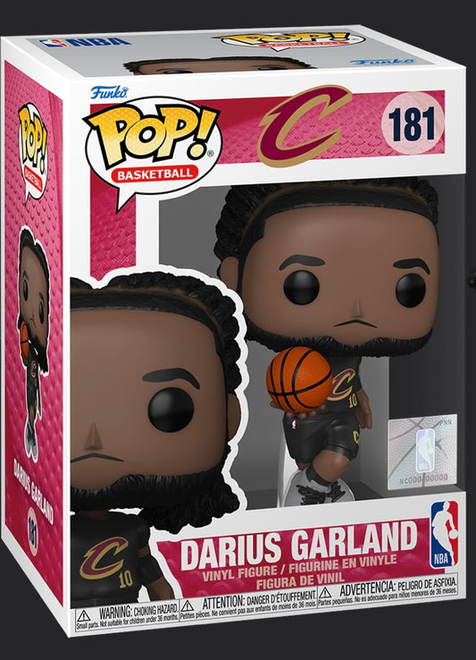 Funko Pop # 181 - Darius Garland - Cavs - NBA - Sports.