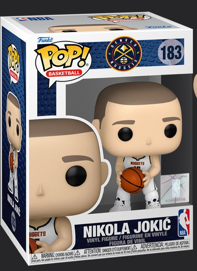 Funko Pop # 183 - Nikola Jokic - Nuggets - NBA - Sports.