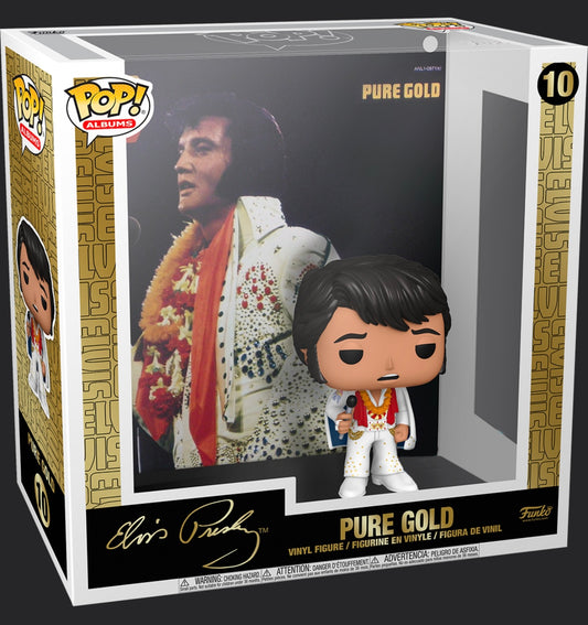 Funko Pop # 10 - Pure Gold - Elvis Presley - Albums.