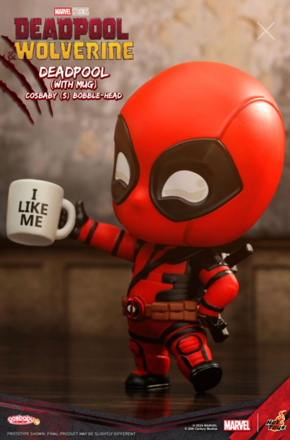 Deadpool with Mug - Deadpool & Wolverine - Cosbaby.