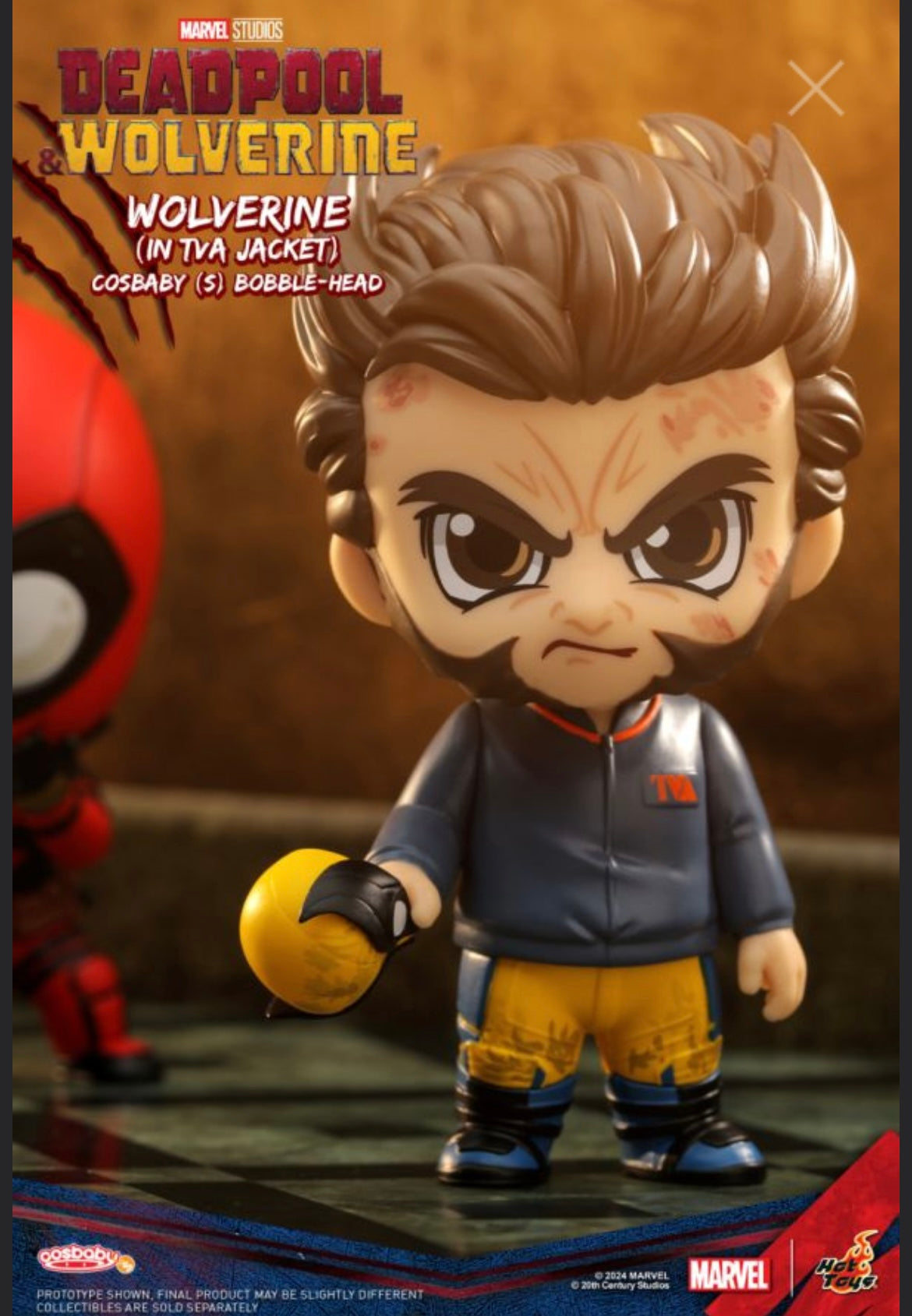 Wolverine in TVA Jacket - Deadpool & Wolverine - Cosbaby.