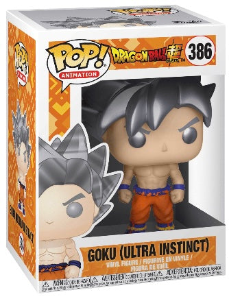 Funko Pop # 386 - Goku (Ultra Instinct) - DBZ - Animation.