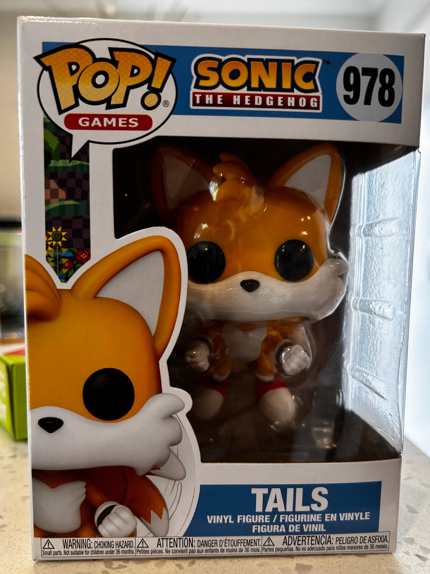 Funko Pop # 978 - Tails - Sonic - Games.