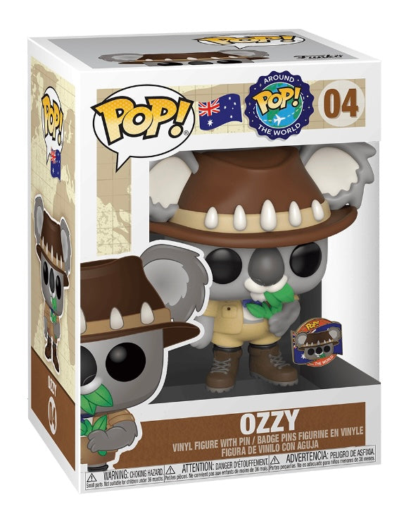 Funko Pop # 04 - Ozzy - Around the World.