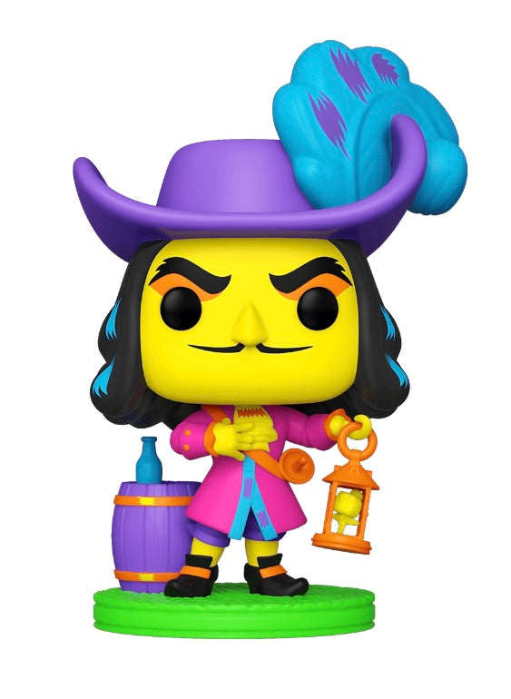 Funko Pop # 1081 - Captain Hook Blacklight - Disney.